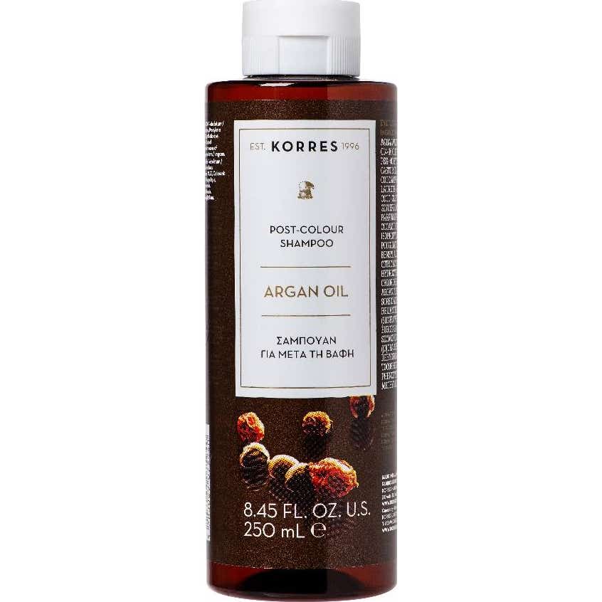 Korres Argan Shampooing Post Coloration 250ml