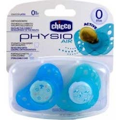 Chicco® Physio Air Chupete Caucho Azul 0 M+ 2 uds