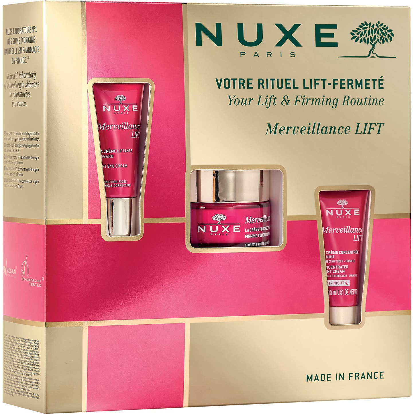 Nuxe Cofre Merveillance Lift Ritual de Firmeza