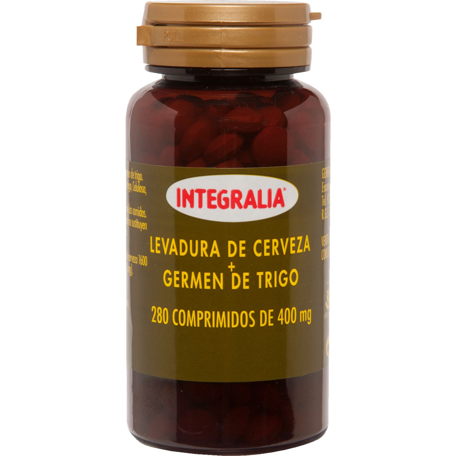 Comprimidos de levadura de cerveza con germen de trigo Integralia 280 unidades