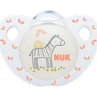 Nuk Col Chupete Silicona 6-18 M 1 ud