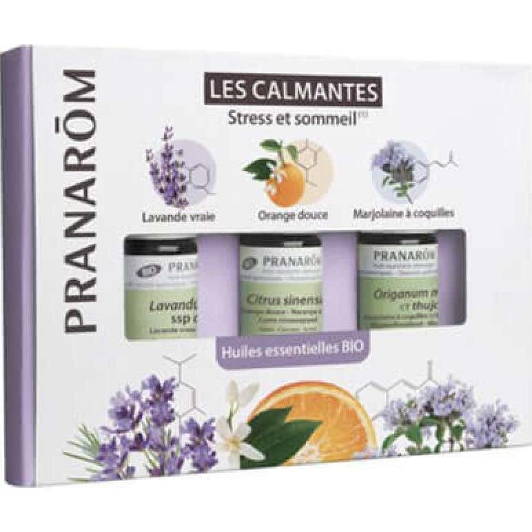 Pranarôm Cofre Los Calmantes Aceites Esenciales BIO 3x5ml | Natural Doctor