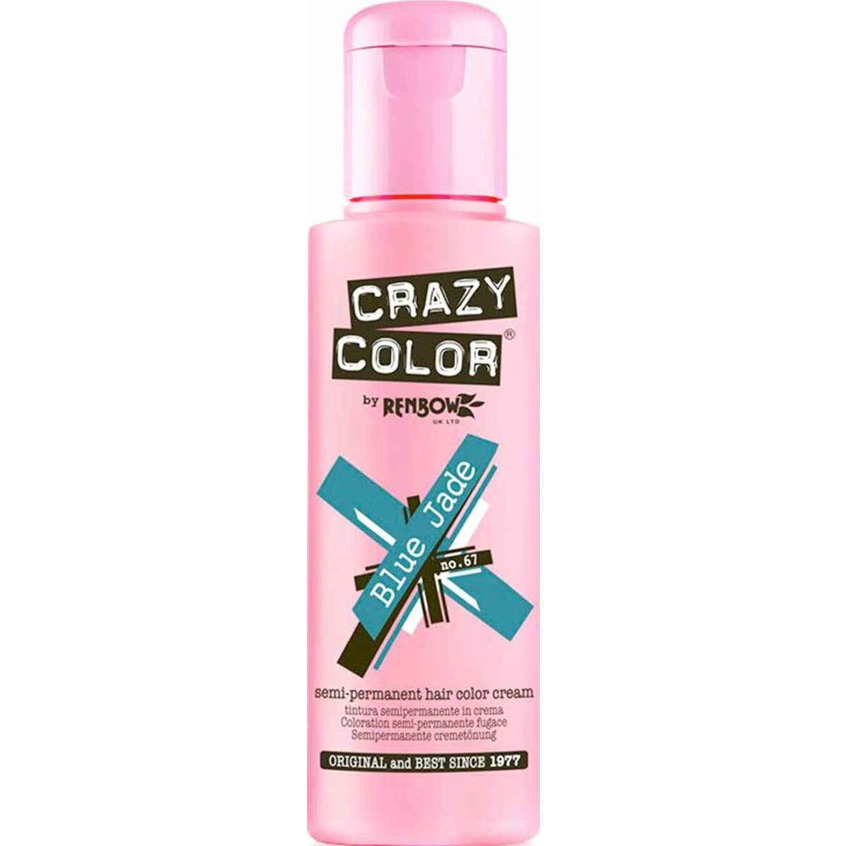 Crazy Color Tinte 67 Azul Jade 100ml