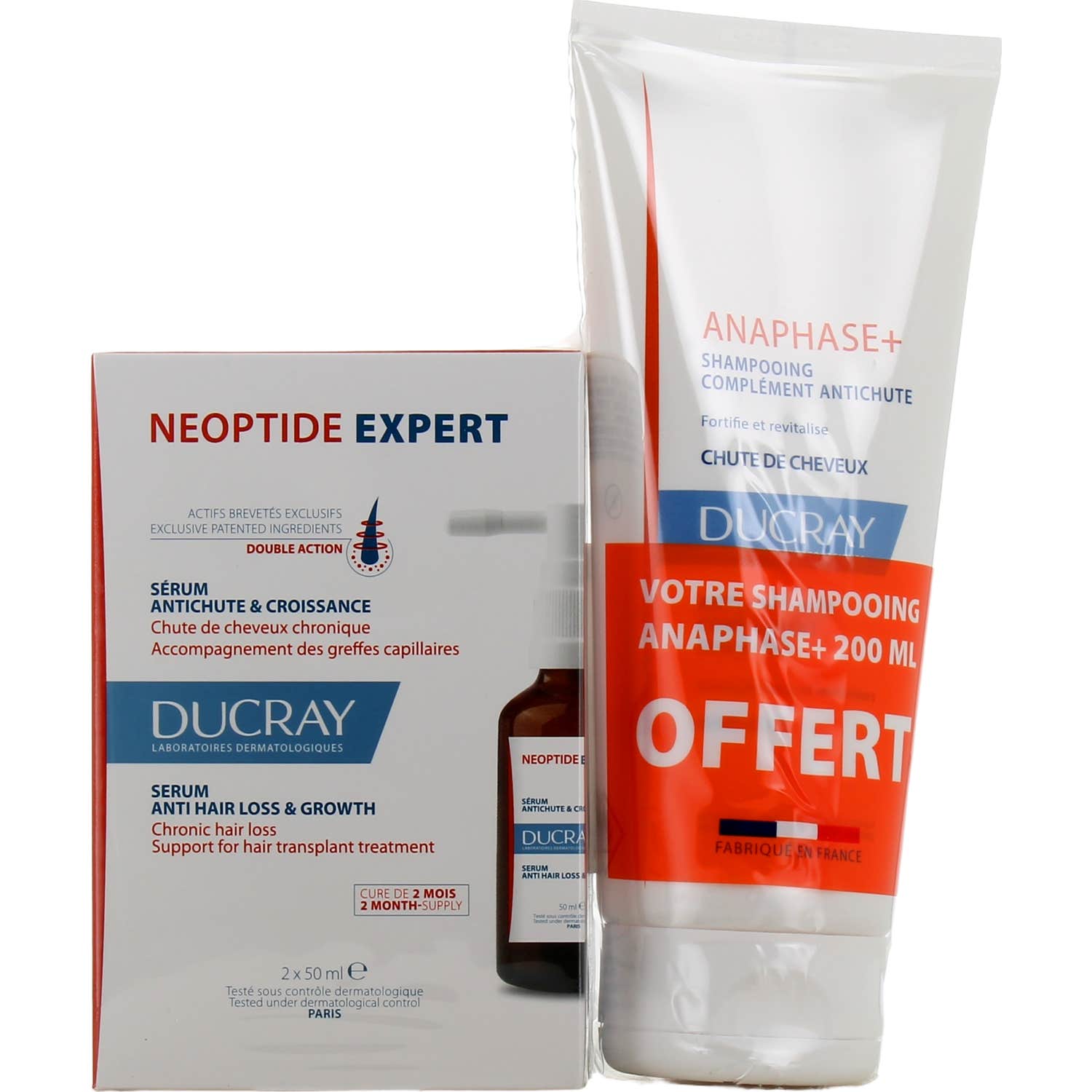 Ducray Pack Neoptide Expert Sérum + Shampoo Anaphase