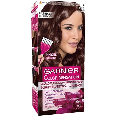 Garnier Color Sensation N°4,15 Chocolate 1 ud