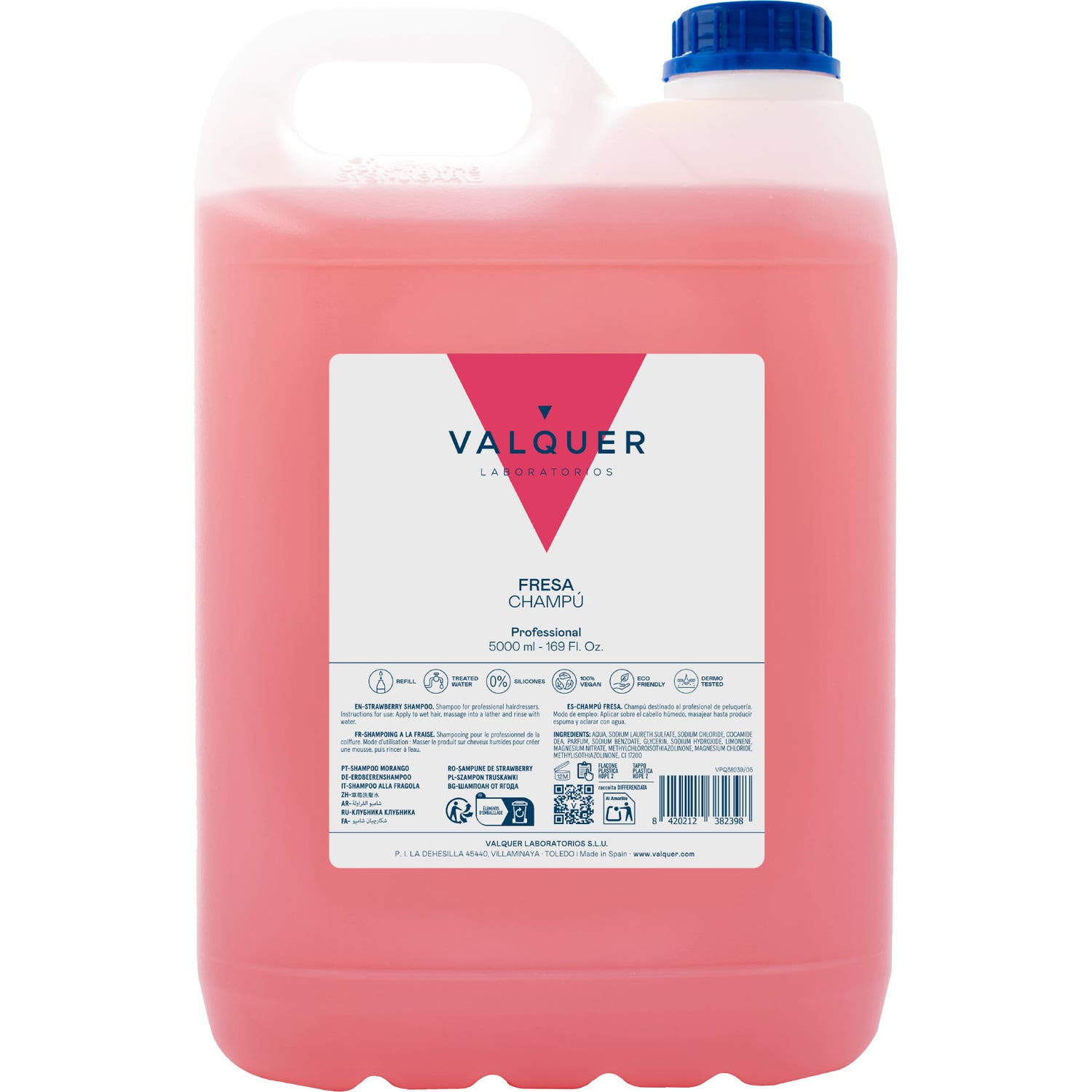 Valquer Champu Fresa 5000 Ml