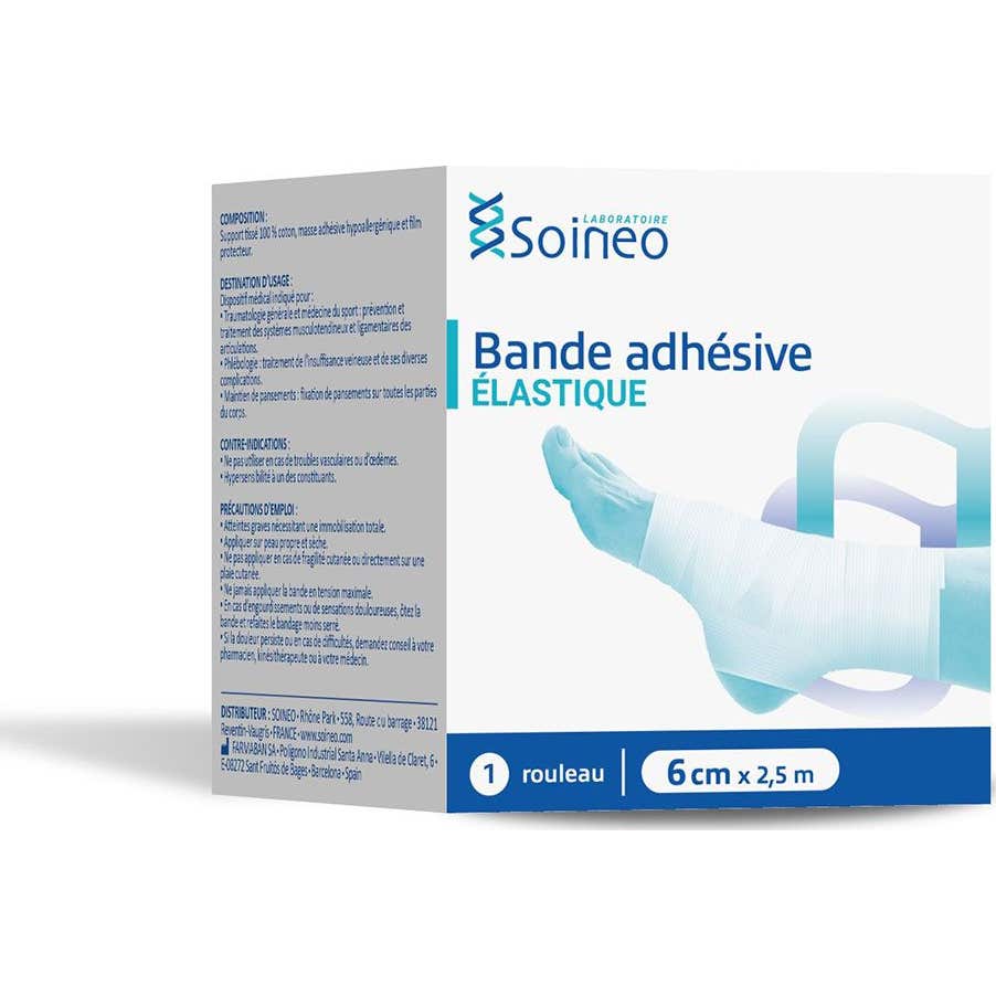 Soineo Strap Venda Adhesiva Elástica 6cmx2,5m 1ud