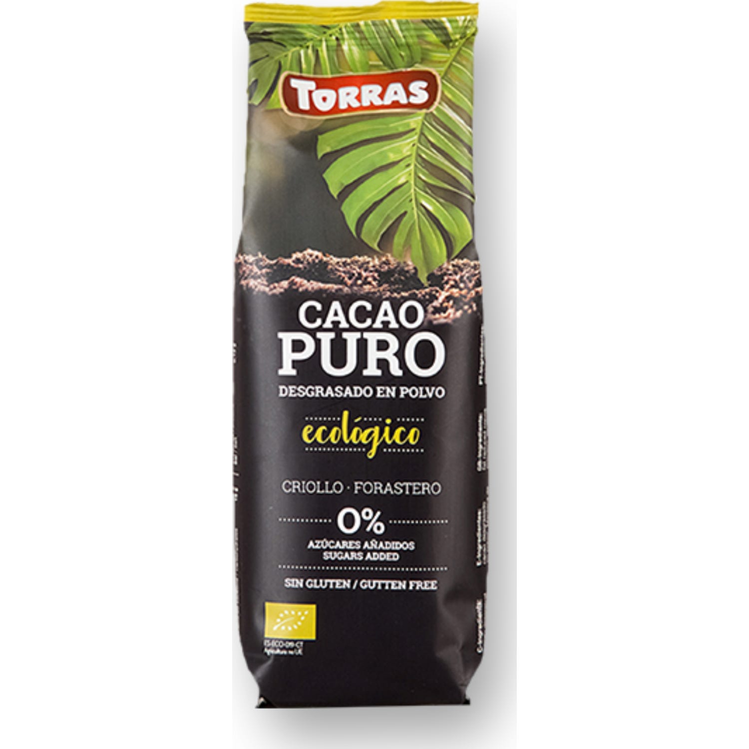 Torras Cacao Polvo Puro Desgrasado 150g