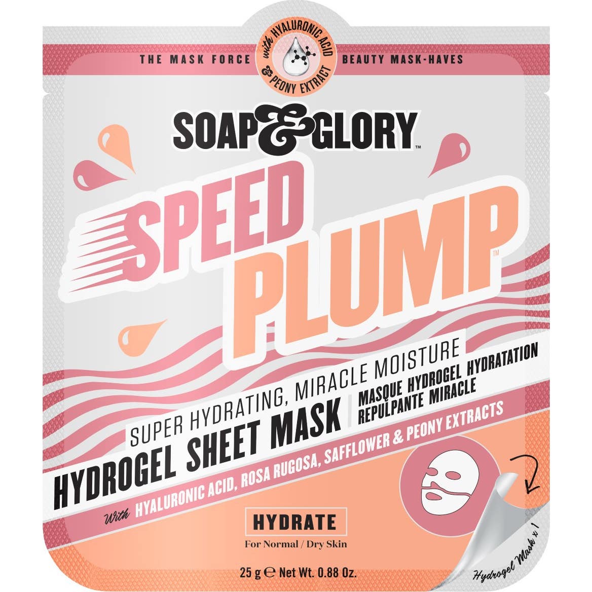 Soap & Glory Speed Plump Intensely Hydrating Day Mask 25g