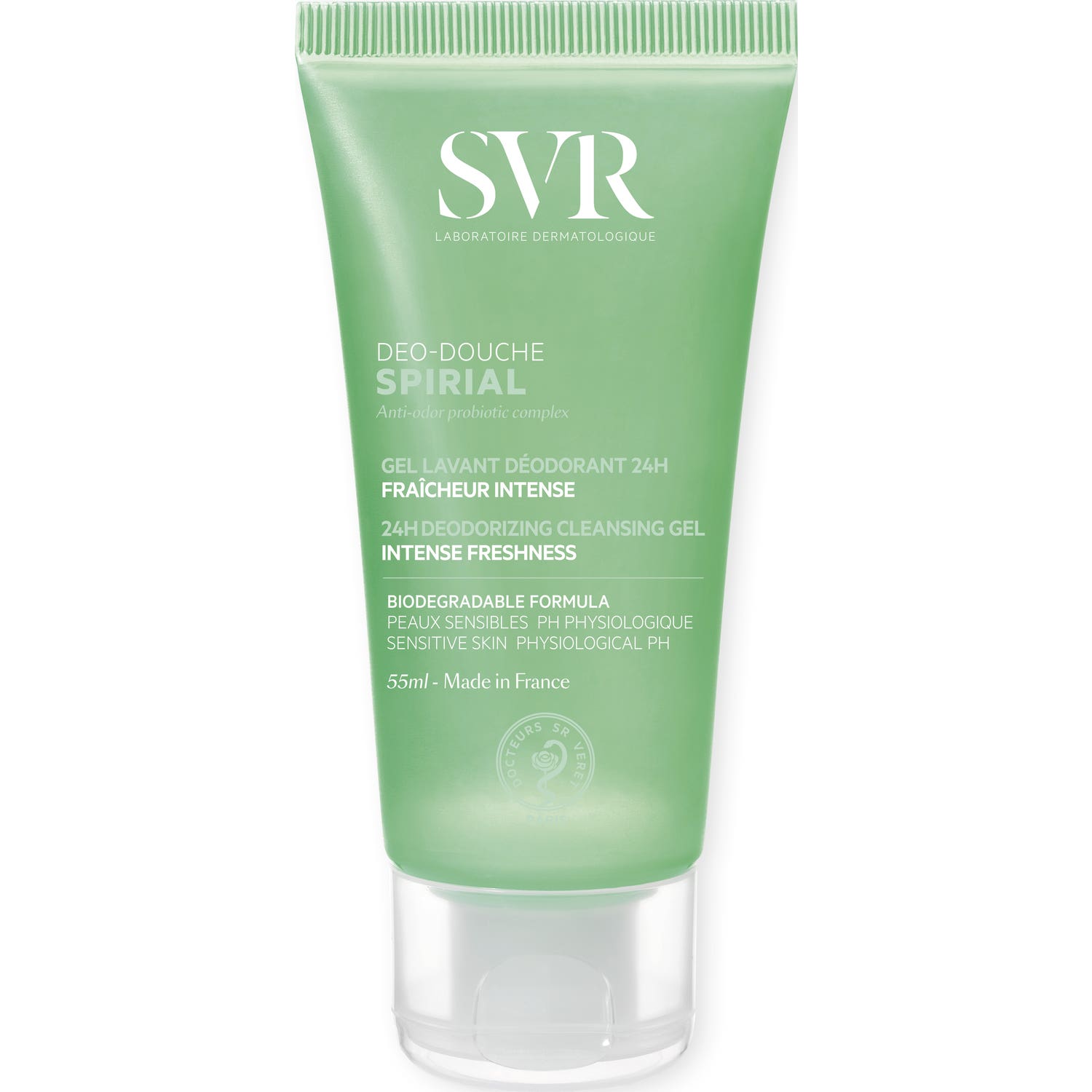 SVR Spirial Déo-Douche Gel Limpiador Desodorante 24H 55ml