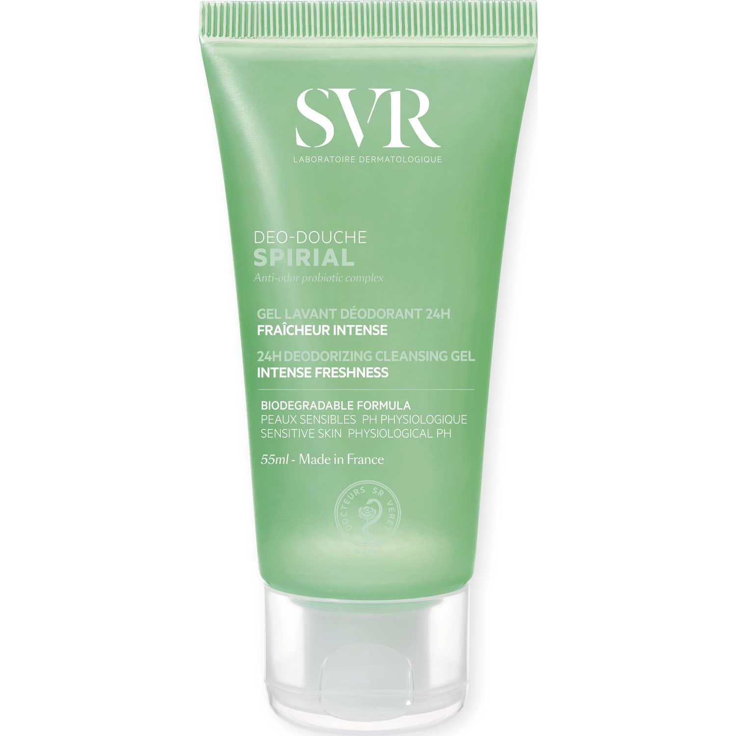SVR Spirial Déo-Douche Gel Limpiador Desodorante 24H 55ml