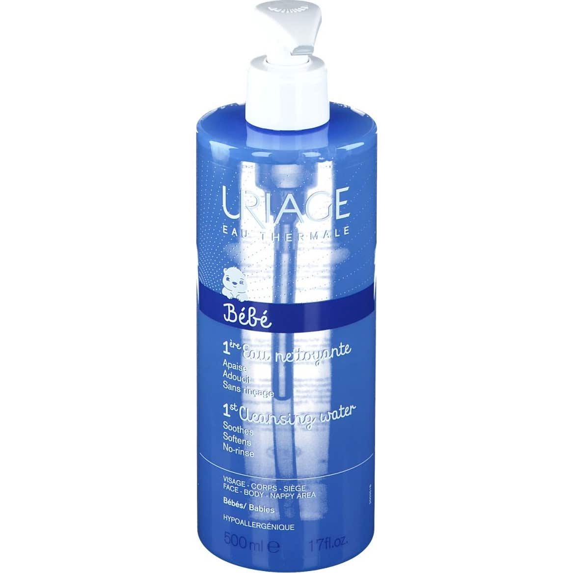 Uriage Bebé 1er Agua Limpiadora 500ml