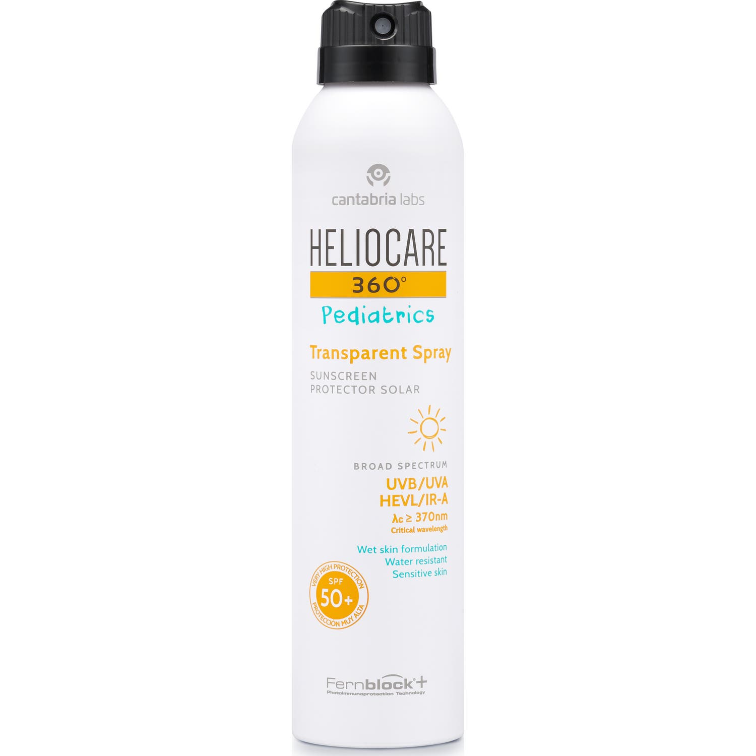 Heliocare 360 Pediatrics Transparent Spray SPF50+ 200ml