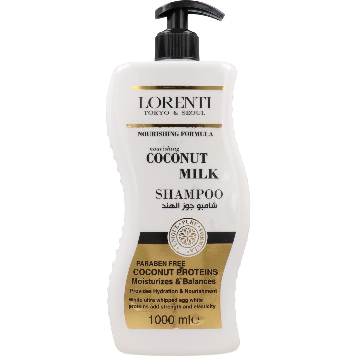 Lorenti Coconut Milk Champú 1000ml