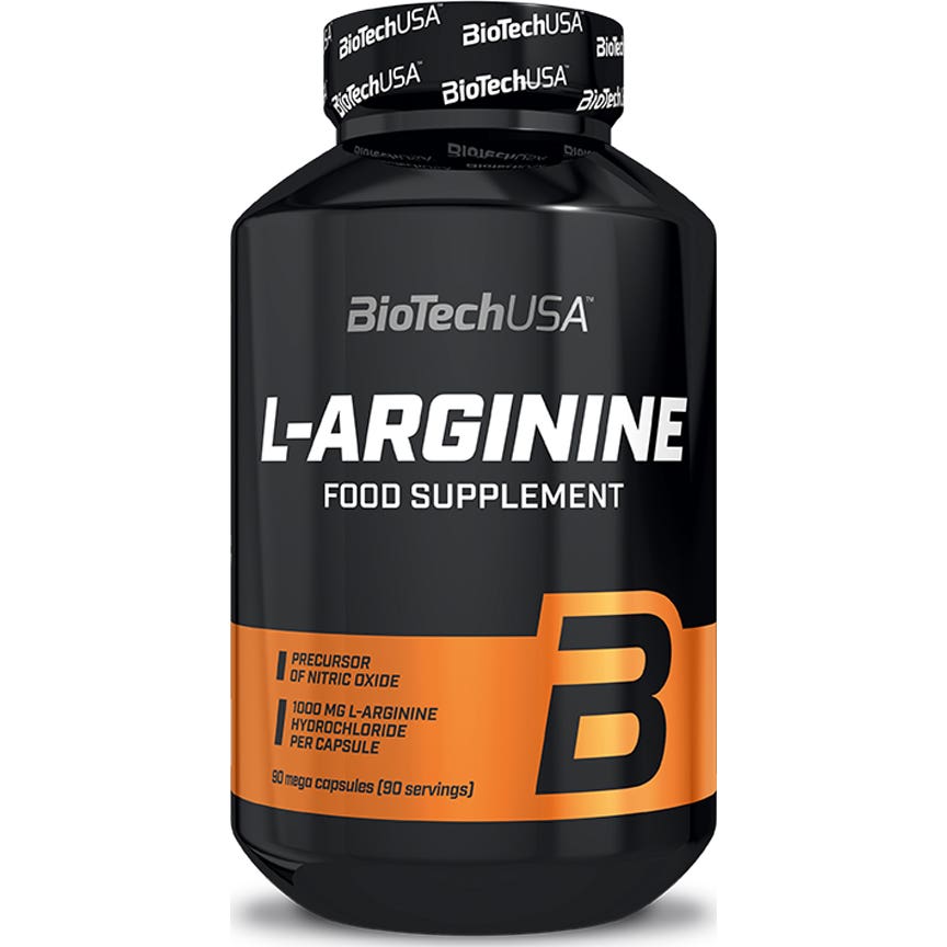 Nutricosmetics World Biotech USA Suplemento de L-Arginina 90 cápsulas