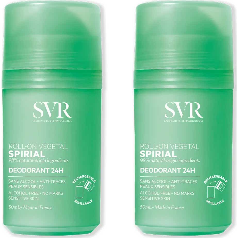 SVR Spirial Végétal Desodorante Antitranspirante 48H Roll-on 2x50ml