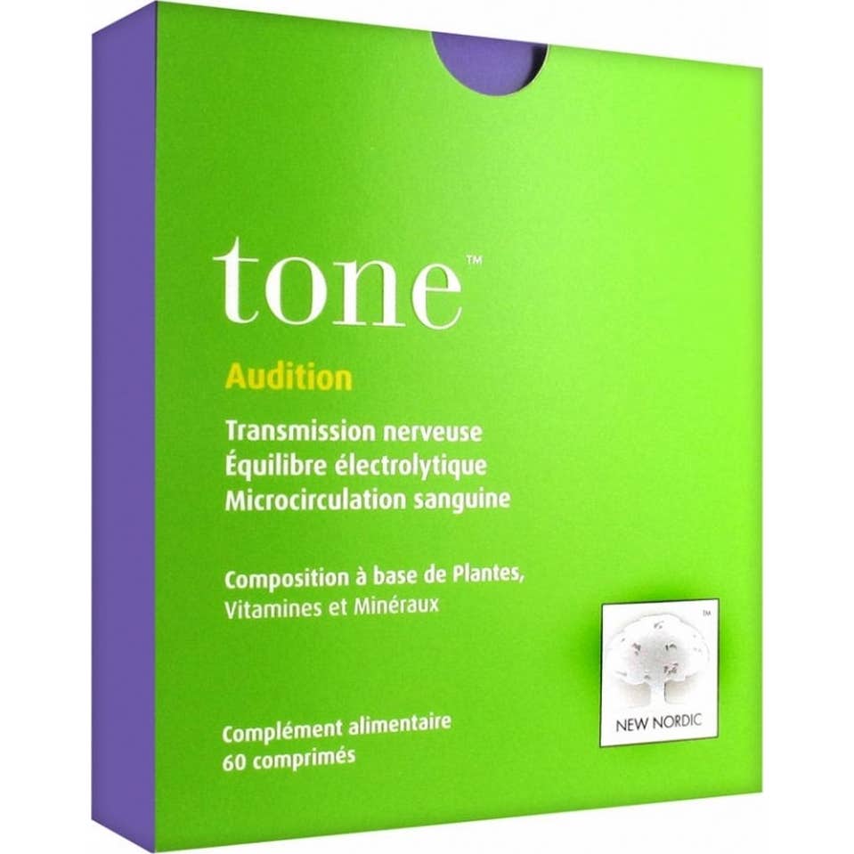 Nuevo Tono Nórdico Buena Audición 60 Comprimidos
