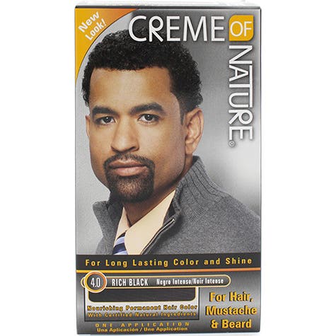 Creme Of Nature Mens Tinte Cabello 4.0 Rich Black 1 ud