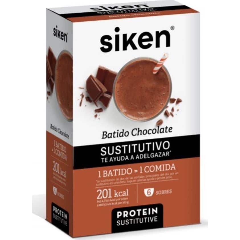 Siken Sustitutive Batido Chocolate 6 S