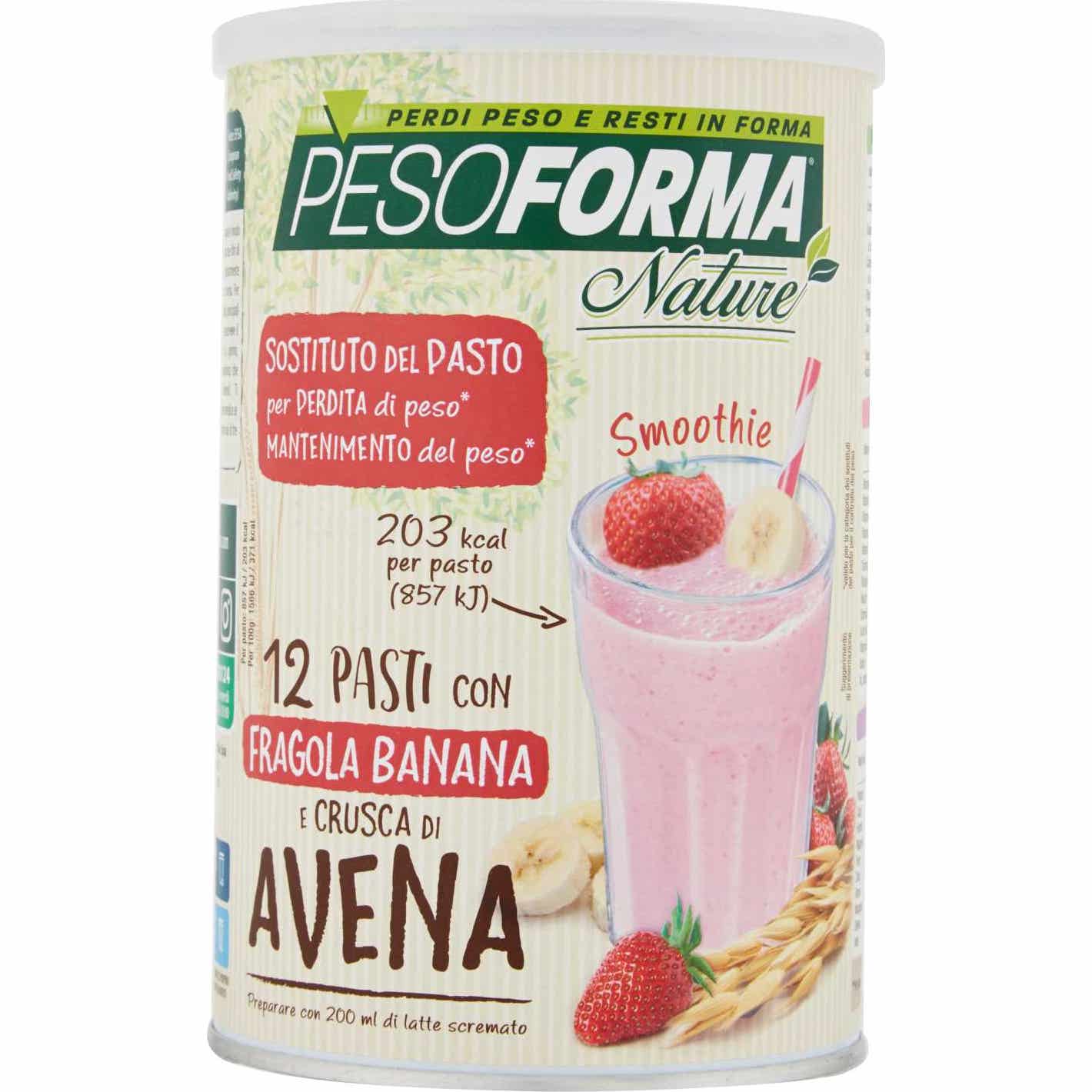 Pesoforma Smoothie Fresa Banana 12uds