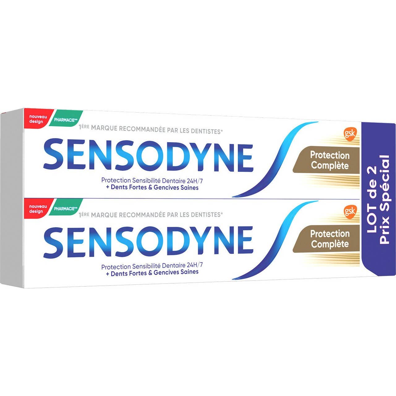 Sensodyne Protection Complète 75Ml X2