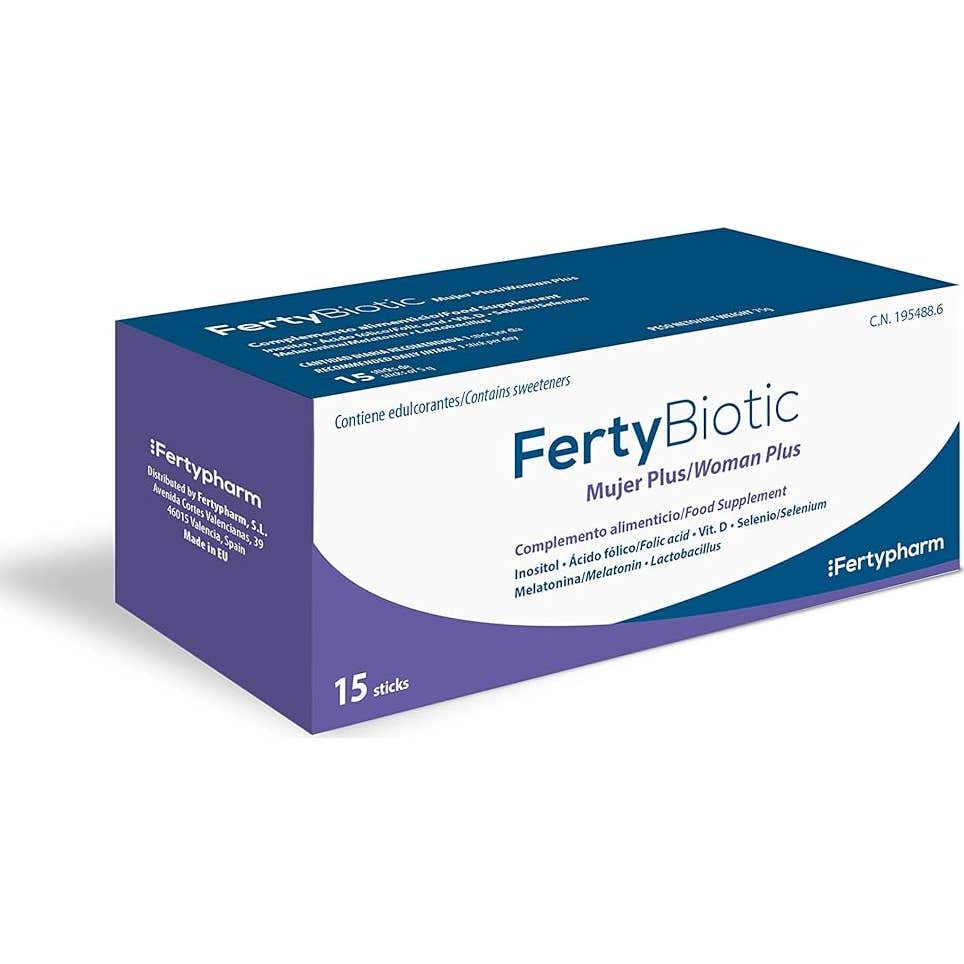 Fertypharm Mujer Fertybiotic Plus 15 Sticks - Imagen 2