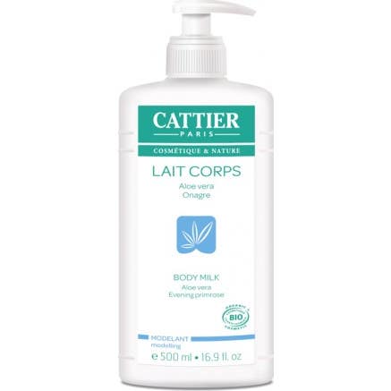 Cattier Leche Corporal Modeladora Aloe Vera y Onagra Bio 500 ml
