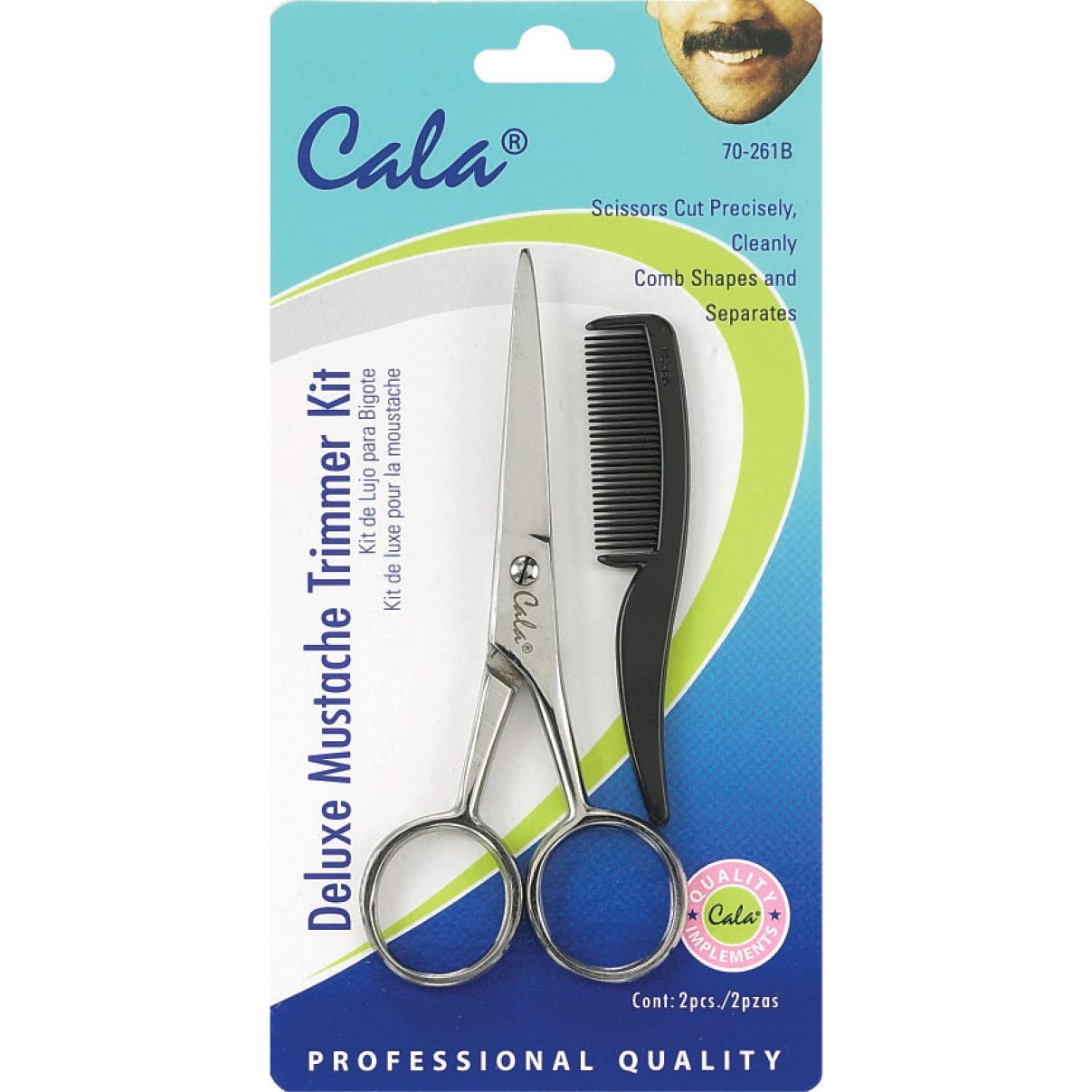Cala Accesorios Deluxe Mustache Trimmer Kit