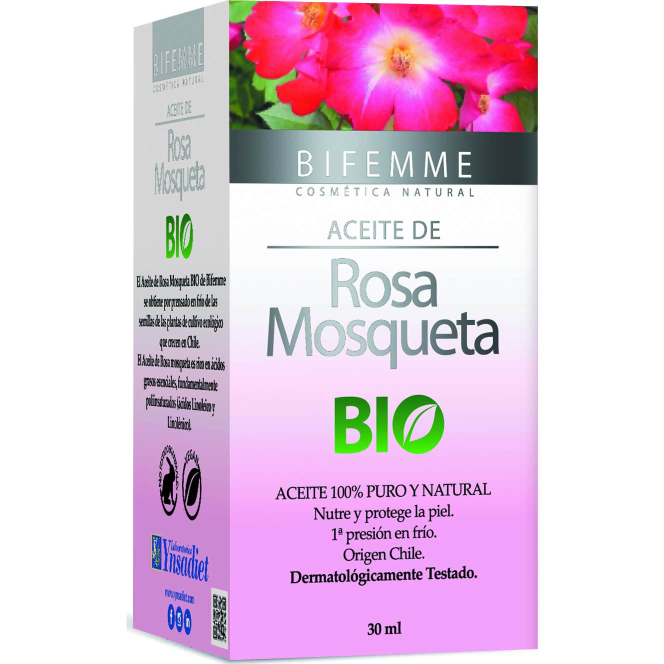 Bifemme Aceite de Rosa Mosqueta BIO 30ml