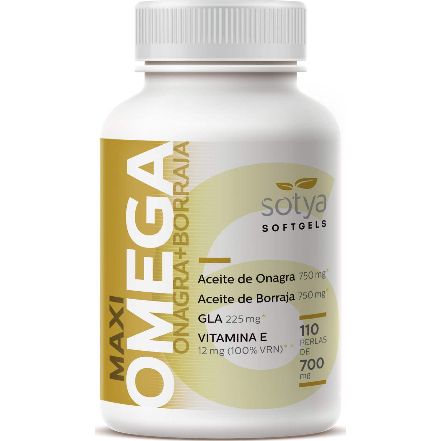 Sotya onagra y borraja 700mg 110 perlas