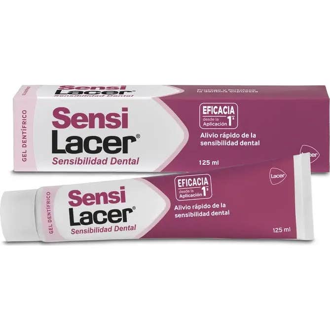 Lacer SensiLacer Sensibilidad Dental Gel Dentífrico con Flúor 125ml