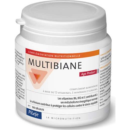 Pileje Multibiane Age Protect 120 glóbulos