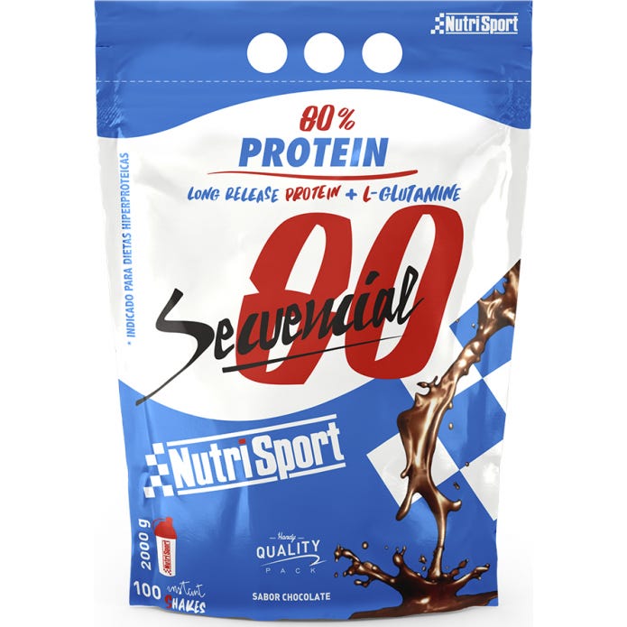 Nutrisport Secuencial 80 Chocolate 2000 g