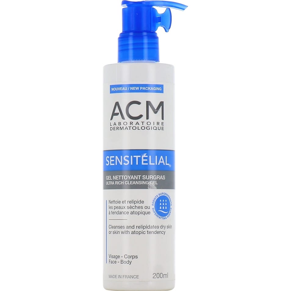 Acm Sensitelial Gel Limpiador 200ml