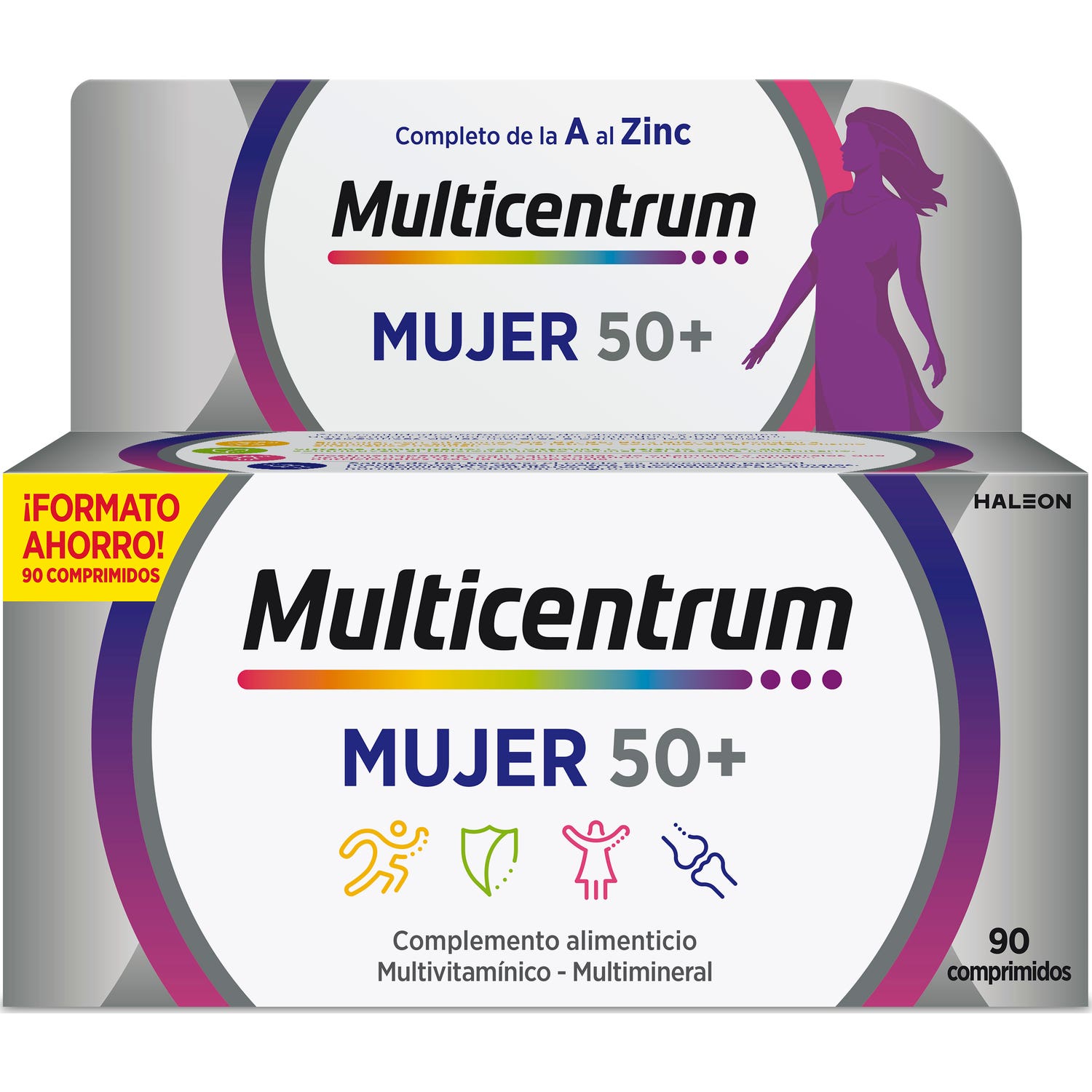 Multicentrum® Mujer 50+ 90comp