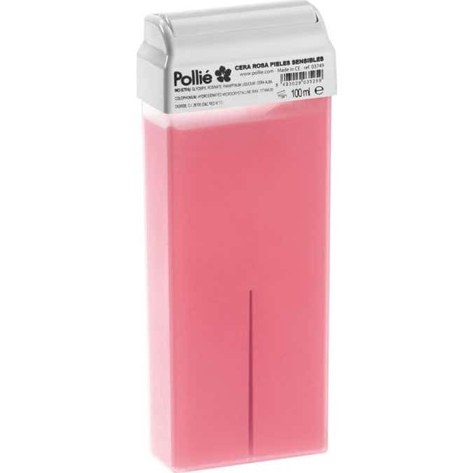 Eurostil Pollié Roll On Recambio Cera Caliente Rosa 100 ml