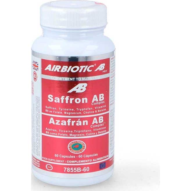 Airbiotic Azafrán Ab Complex 60 Caps