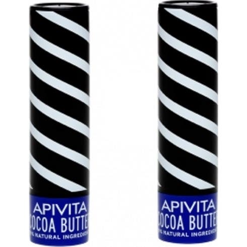 Apivita Lip Care Cocoa Butter Pack Duplo