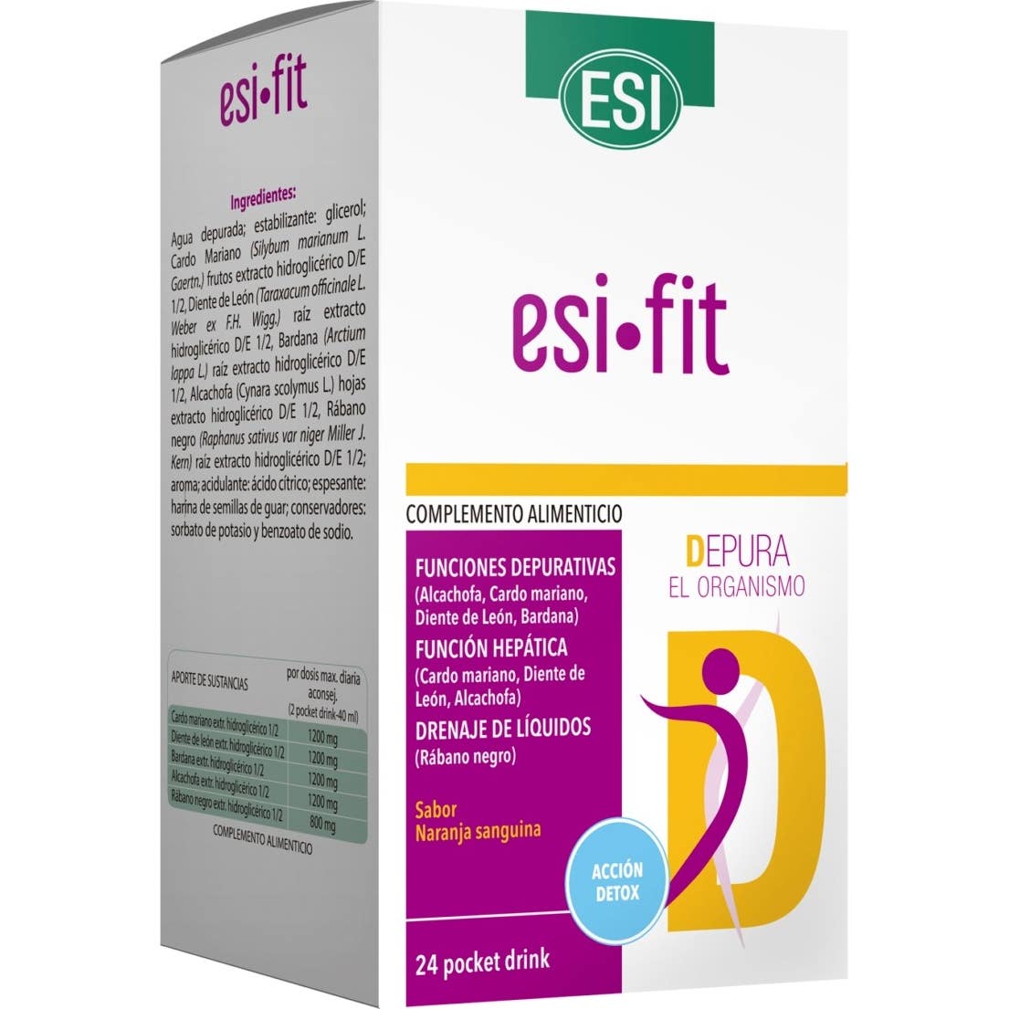 Esi Fit Depura Pocket Drink 24x20ml