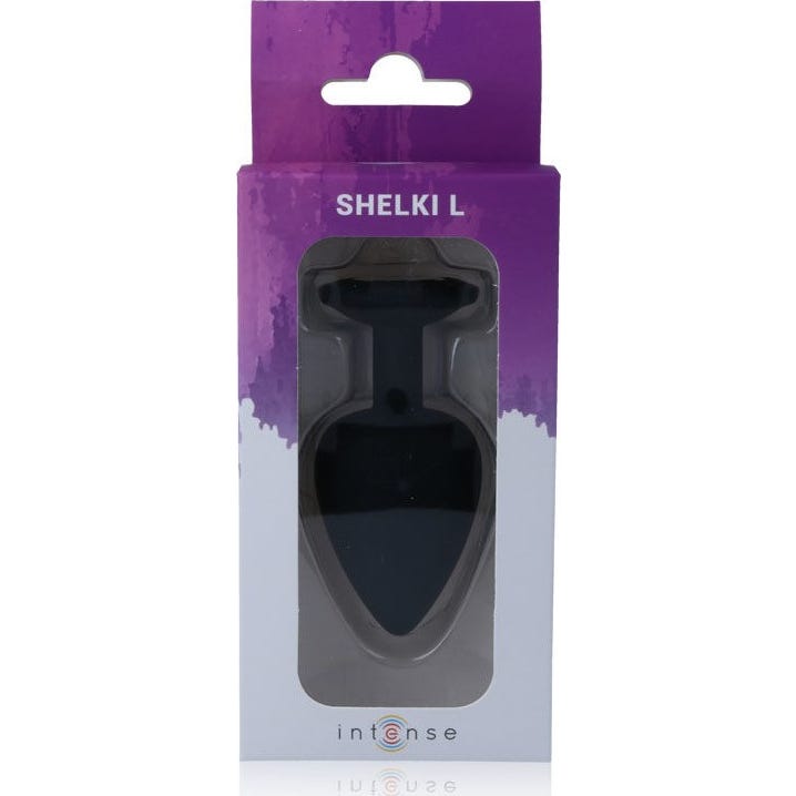 Intense Anal Toys Shelki L Plug Anal Negro 1ud