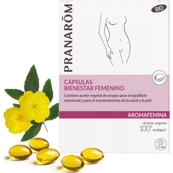 Pranarôm Aromafemina caps Bienestar Femenino BIO 30 caps