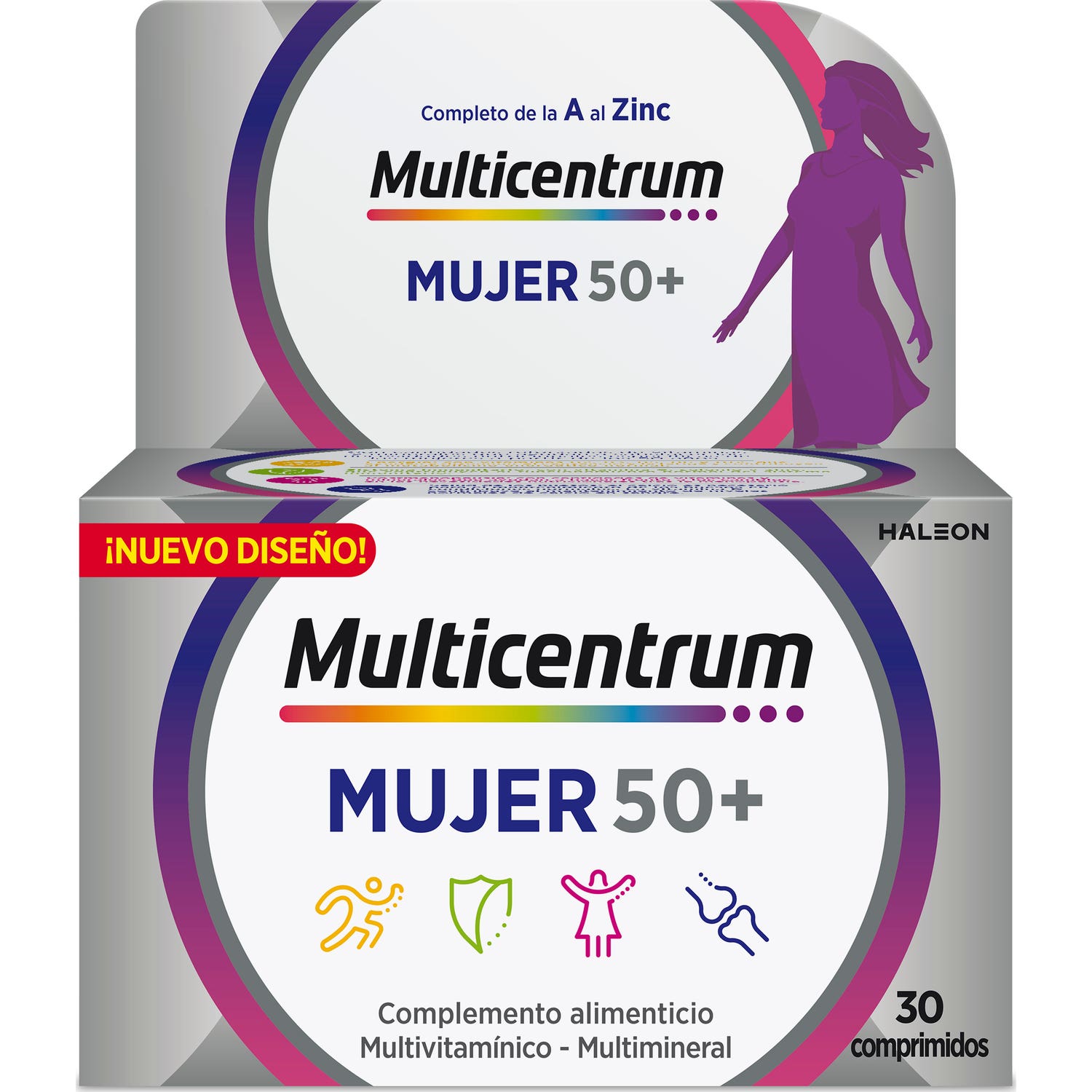 Multicentrum Mujer 50+ 30comp