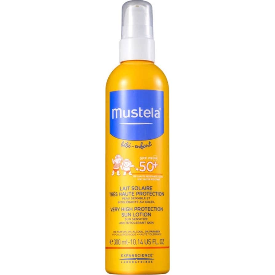 Mustela Leche Solar Muy Alta Protección SPF50+ 300 ml