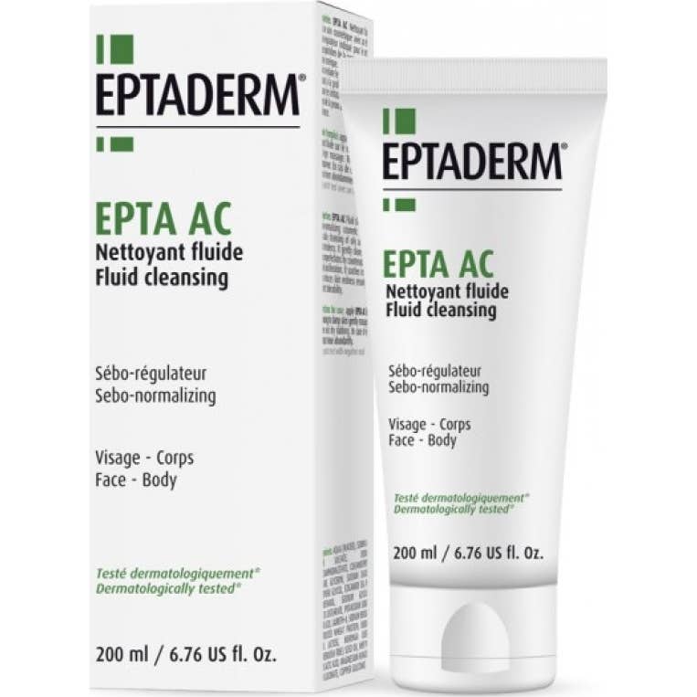 Epta Ac Limpiador Fluido Facial Corporal 200 ml