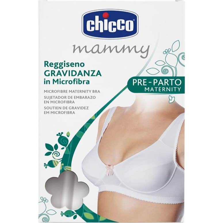 Chicco Mammy Sujetador de Embarazo Microfibra Blanco 3C 1ud