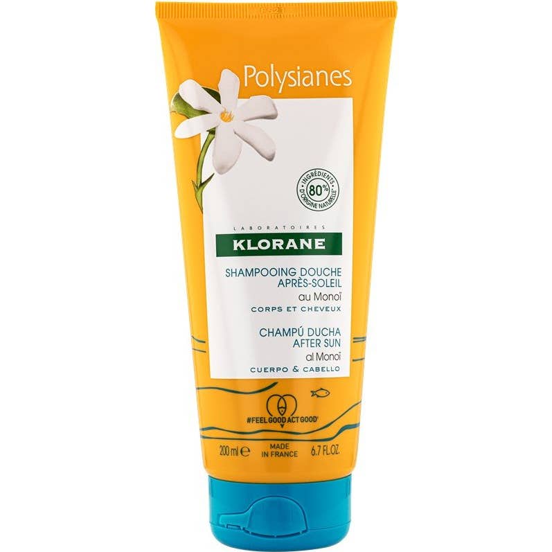 Klorane Polysianes After Sun Shampoo con Monoi 200ml