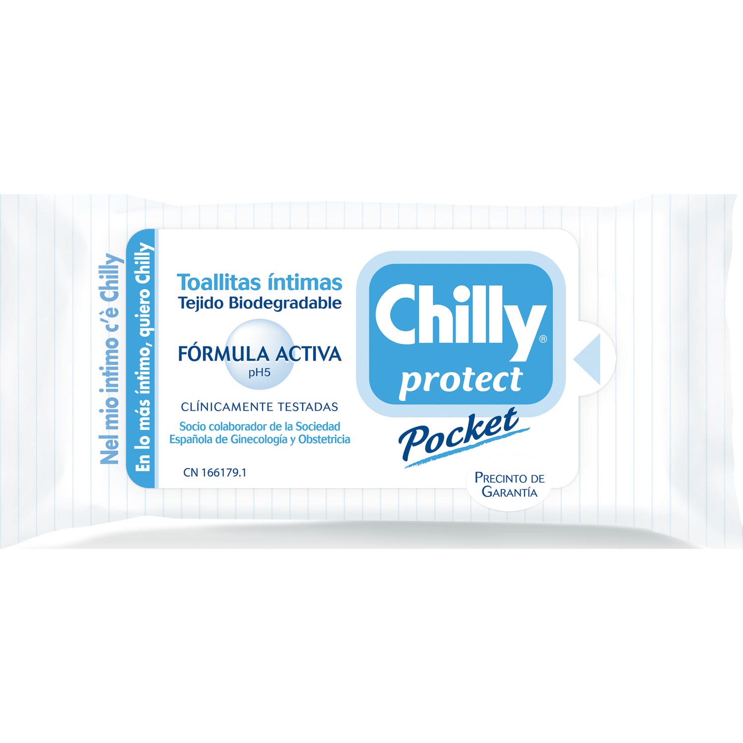 Chilly® Pocket toallitas protect 12uds