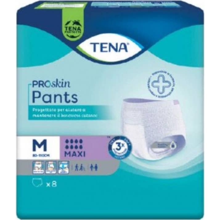 Tena Pants Maxi Protector Incontigencia M 8 uds