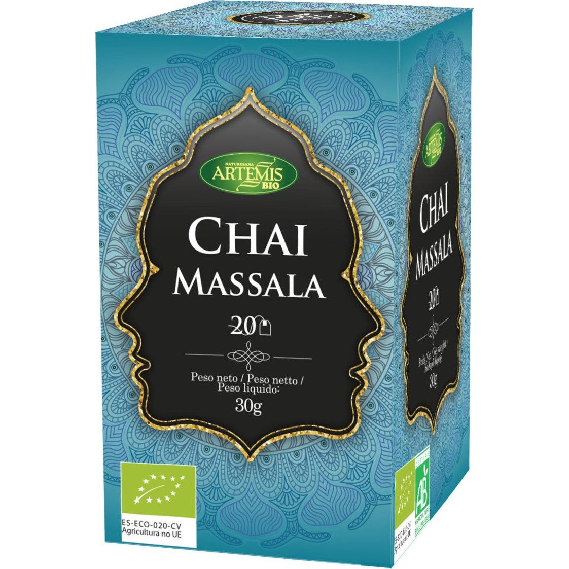 Artemis Bio Chai Massala Eco Sin Teina 20uds
