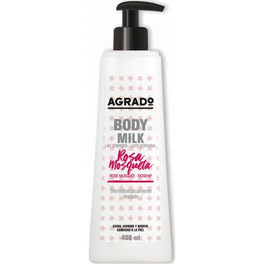Agrado Leche Corporal Rosa Mosqueta 400 ml